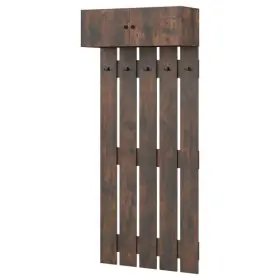 Entryway Wall Coat Rack Mounted Clothes Rack-white - Co 197867219024 Color