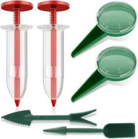 Enyolidimk 792483719455 6pcs Mini Sowing Seed Dispenser Planter Tool Handheld