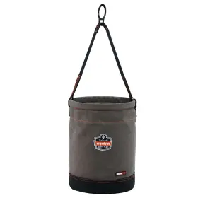 14960 Ergodyne Arsenal 5960 Large Canvas Tool Bucket With Attachment Rings Gray