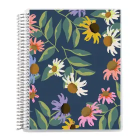 B0dv5hy36m Erin Condren 8.5x11 Productivity Notebook Lined And Checklist Daisy Cover 80 Pages