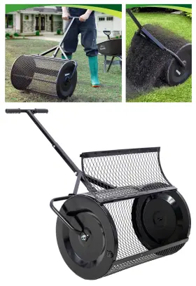 Esddg 699907151481 Lawn And Garden Spreader 24 Inch X 16 Peat Moss Compost