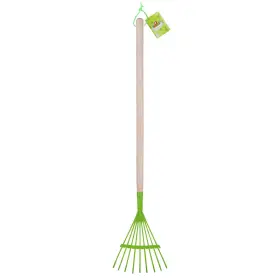 B007dqzom8 Esschert Design Usa Kg101 Childrens Lawn Rake Green