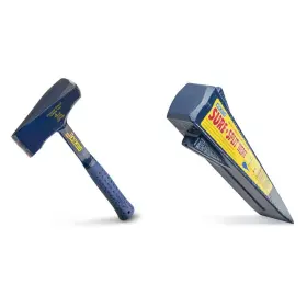B0bgj3dcrx Estwing Fireside Friend Axe - 14 Wood Splitting Maul Bundle E-5 5 Lb