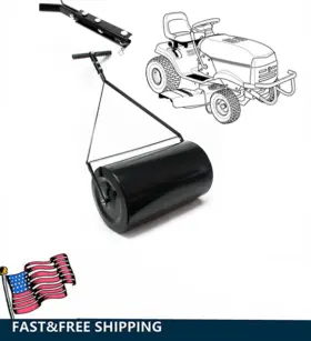 Etsg 699940520879 16 Gal Combination Push/tow Steel Lawn Roller With Easy Turn Tethered Plug 14-24 Inch