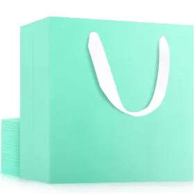 B07ytvq9s6 Eusoar Kraft Bags Handles 20pcs 12.5x4.5x11 Paper Shopping Bulk Lunch
