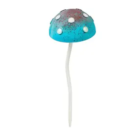 Evergreen Garden 843771096113 12.5 Inch Glow In The Dark Plant Pick Blue D Cor For Home Patio Ya