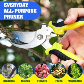 Ewpjdk45 Ewpjdk 445006535546 4 Pack Garden Pruning Shears Stainless Steel Gardening G #2
