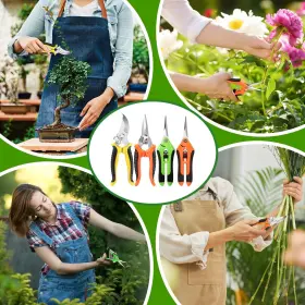 Ewpjdk45 Ewpjdk 445006535546 4 Pack Garden Pruning Shears Stainless Steel Gardening G #3