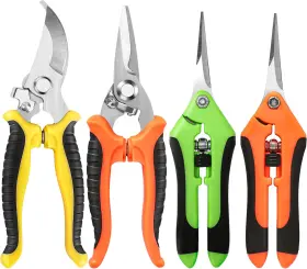 Ewpjdk45 Ewpjdk 445006535546 4 Pack Garden Pruning Shears Stainless Steel Gardening G