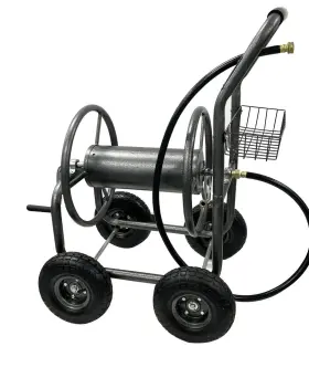 4332491 Expert Garden Hose Reel Cart Holds 230ft Of 5/8 Inch