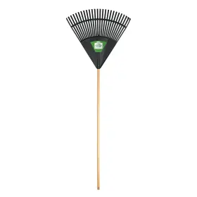 80194 Expert Gardener 24-inch Wood And Poly Leaf Rake #3