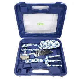 98819 Expert Gardener Shibori Gardening Tool Set With Carrying Case 23 Pieces