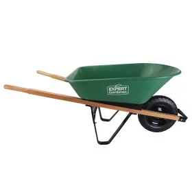 Expert Gardener Eg5607031616003 4 Cubic Ft Poly Tray Wheelbarrow 250 Lb Load Rating