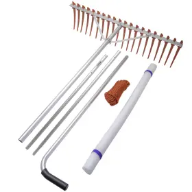 3005.4374 Extreme Max 810074511384 Stake Rake Heavy-duty Aquatic Weed 11ft