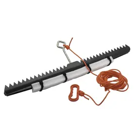 3005.4407 Extreme Max 810074511728 Throwable 2-in-1 Aquatic Weed Rake And Floating For Lakes Rive