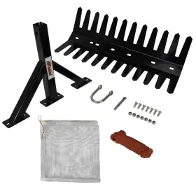 3005.4398 Extreme Max 810074511735 Throwable Steel Weed Rake - 16 Inch #2
