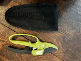 3130-1a Ez Kut Gently Used 8 Inch Heavy Duty Pruning Shears Green Pruners Ratchet Hand Prune #3