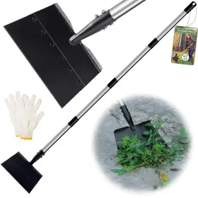 Garden-cleaning-01 Fabulas Garden Cleaning Shovel 67 Inch Adjustable Long Handle Flat Multifuncti