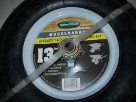 Fr2200 Farm & Ranch And Wheelbarrow Tire Wheel Replacement Air Filled 4.00-6 Model #2