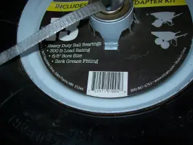Fr2200 Farm & Ranch And Wheelbarrow Tire Wheel Replacement Air Filled 4.00-6 Model #3