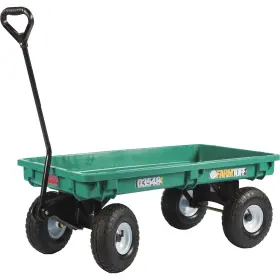 837767 Farm-tuff Poly Garden Wagon 38 Inch L X 20 W 300-lb. Capacity Model# 03548