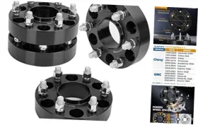 310bk Fastfree 1.5 Inch 6x5.5 Wheel Spacers For Chevy Silverado Gmc Sierra 1500 Yukon Xl