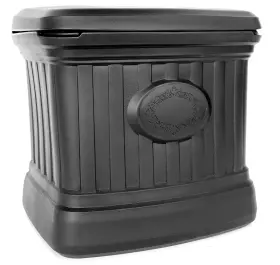 Sb120-blk Fcmp Outdoor Salt Sand And Storage Bin Residential Deck Box Multi-purpose F
