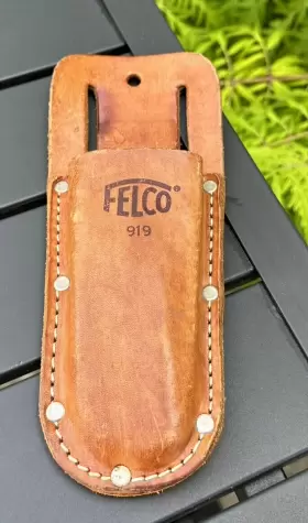 Felco 783929400709 919 - Genuine Leather Holster For All Pruning Shears Used