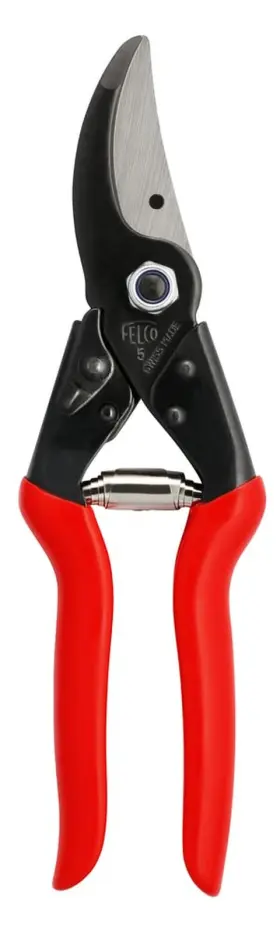 Felco 827165740066 F5 Pruning Shears 8.9 Inch Swiss-made Garden Clippers With Revolving H