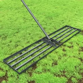 Llr01 Femond Lawn Leveling Rake With Anti-rust Coating 45 Inch X10 Rakes For 78in