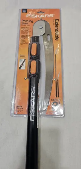 03-018386r5 Fiskars 9462 Tree Pruner Pole Saw Extends 8 Ft