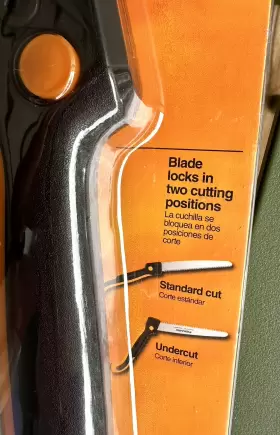 Fiskars 046561190477 Power Tooth Soft Grip Folding Saw 10in Brand New #3