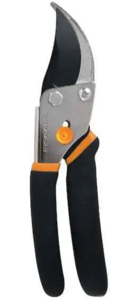 Fiskars 046561813185 5/8 Inch Cut Capacity 9 In Bypass Garden Pruning Shears Trimming Tool New