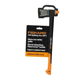 378541-1003 Fiskars X25 Splitting Axe 28 Inch Wood For Medium