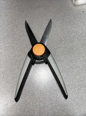 7925 Fiskars Multi-snip Softgrip Cutter Snips Cut Saw Slice Snip Sheath Very Sharp #2