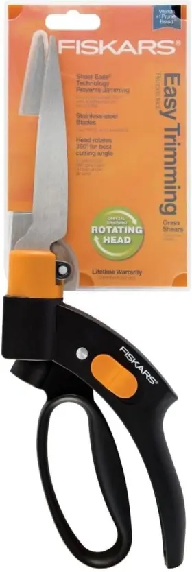 92146964 Fiskars Shear Ease Grass Shears Trimming Garden Tool - New