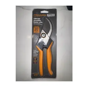 9495 Fiskars Pro Pruner Powerarc Comfort Grip High Carbon Steel Blade Orange