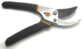 Ea1209 Fiskars Steel Pruning Shears Bypass Pruner Home Garden Tool Locking Used #2