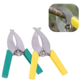 Cz043 Fjyxchenxm 2 Pcs Ring Barking Cutter Grafting Tool Shear Fruit Tree Orchard Plant