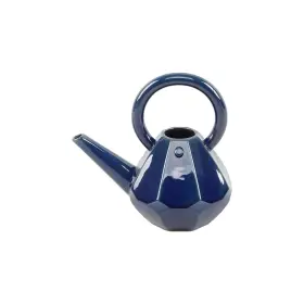 Flora Bunda 803284031599 9.5 Inch Navy Geo Ceramic Watering Can