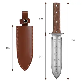 Flora Guard 431239352769 Hori Garden Knife With Leather Sheath And Sharpening Stone Heavy Duty Gar #2