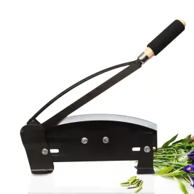 Floral Home 744468510076 14-inch Stainless Steel Flower Stem Cutter Black Heavy Duty Bunch Pr