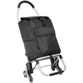 Flynama 744110173932 1.41 Cu. Ft. Metal Foldable Garden Cart With Wheels And Removable Shopping Oxfor