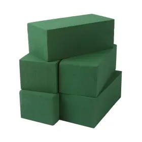 Foimas-us-ac225s1p2 Foimas 5pcs Floral Foam Bricks Green Florist Block For Fresh Artificial Flowe