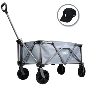 Wg-201-g Fritiga Collapsible Folding Wagon Heavy Duty Utility Garden Carts Portable La