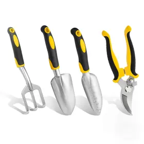Hygj001 Frutpunch Garden Tool Set 4-piece Heavy Duty Aluminum Gardening Tools Rust-proof