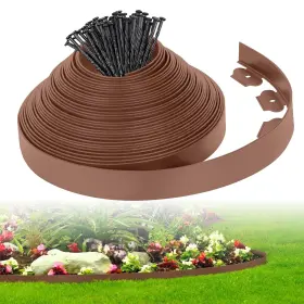 Hyus-17 Funfanso 2-inch X 50 Ft Landscape Edging Border With 75 Spikes Garden Lawn Bor