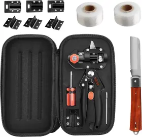 Funteck 682698790960 2-in-1 Grafting Tools Pruner Kit V-graft Omega-graft And U-graft Perfe