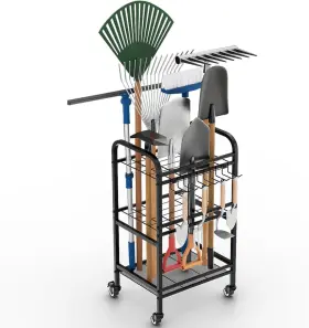 Fzk 726084027381 Garden Tool Organizer Garage Storage For Yard T