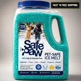 32818 Gaia Enterprises Inc Pet Safe Ice Melt Salt-free Non-corrosive Deicer Driveway Sidewalk Winter Home